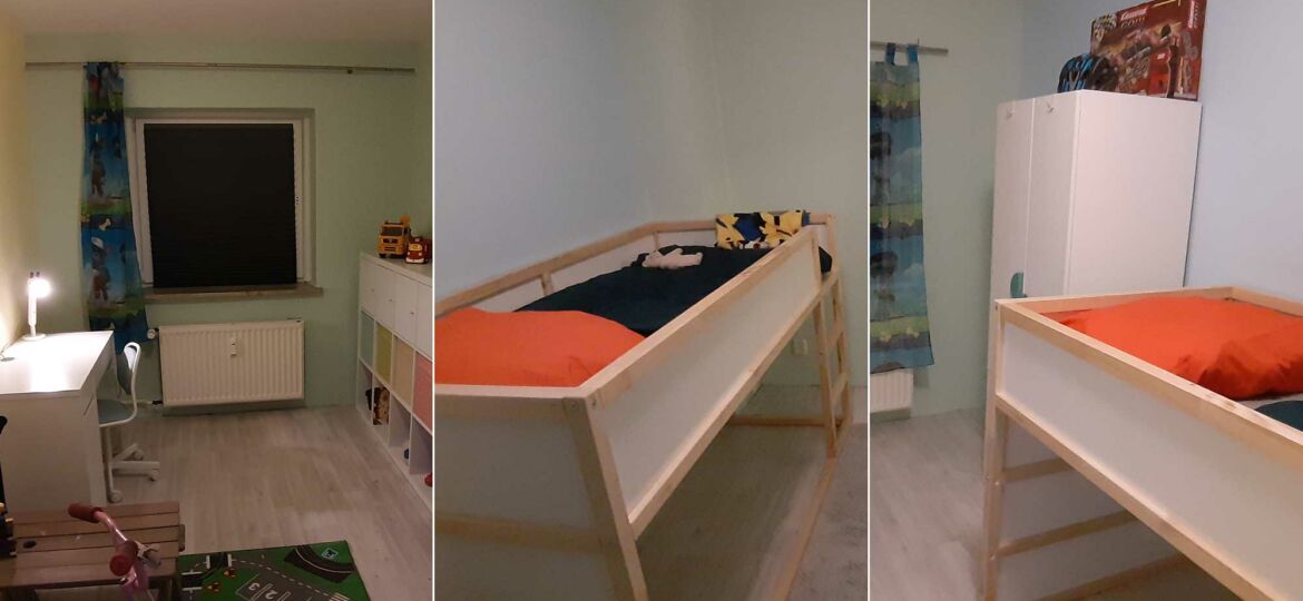 Introbild Neues Kinderzimmer für Finn aus Langenhorn finanziert von Hörer helfen Kindern