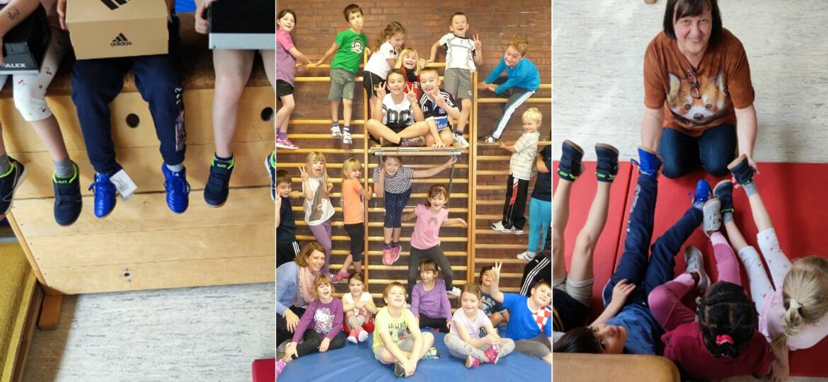 Introbild Neue Turnschuhe für Kinder in Wilhelmsburg finanziert durch Hörer helfen Kindern