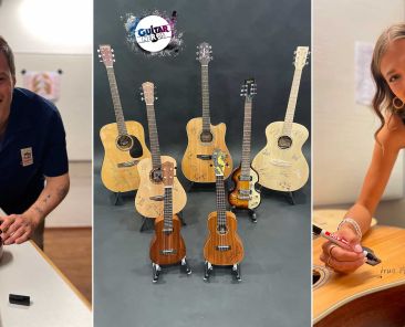 Introbild Guitar Nerds sammeln 2024 für Hörer helfen Kindern mit Tombola